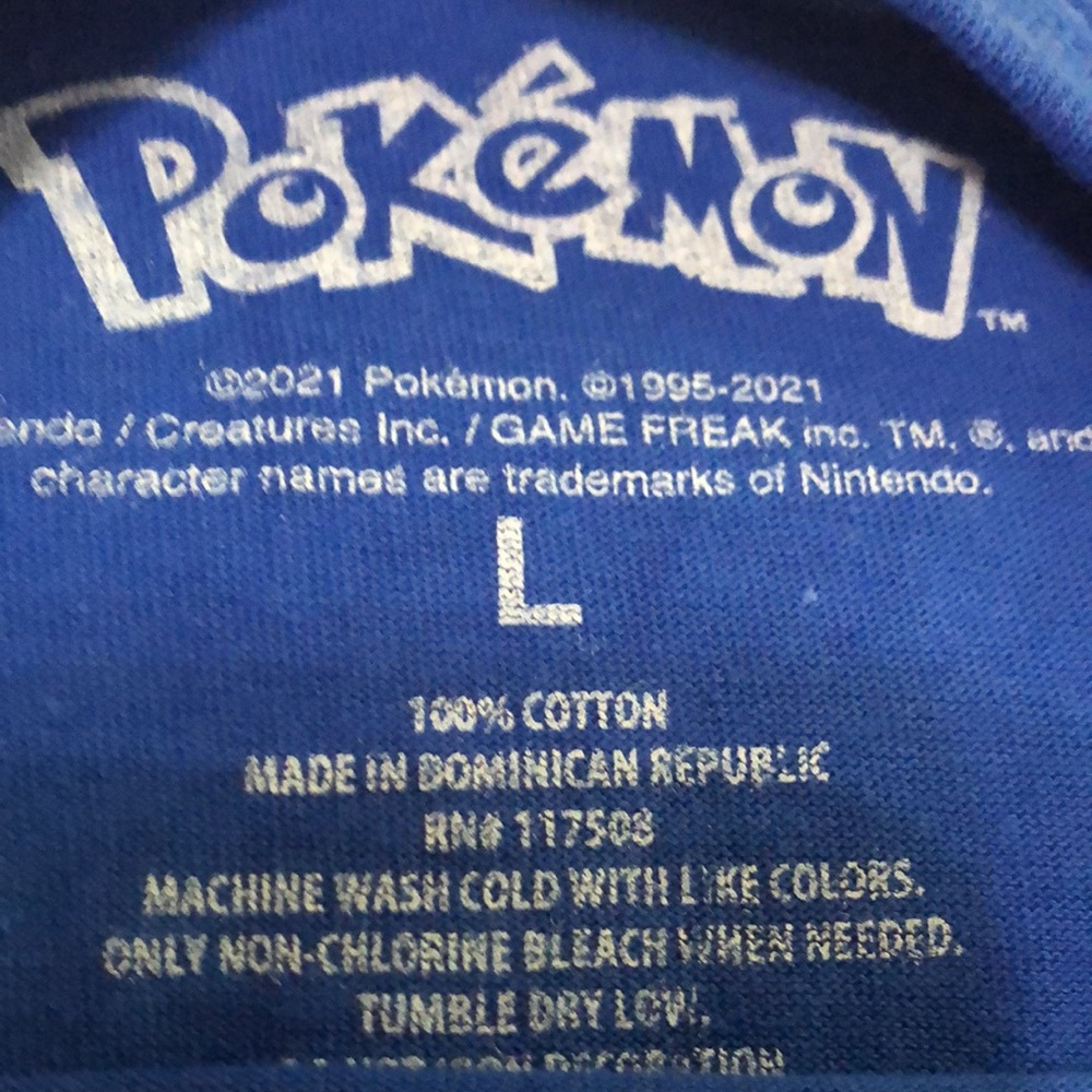 New Pokémon shirt - Picture 4 of 4